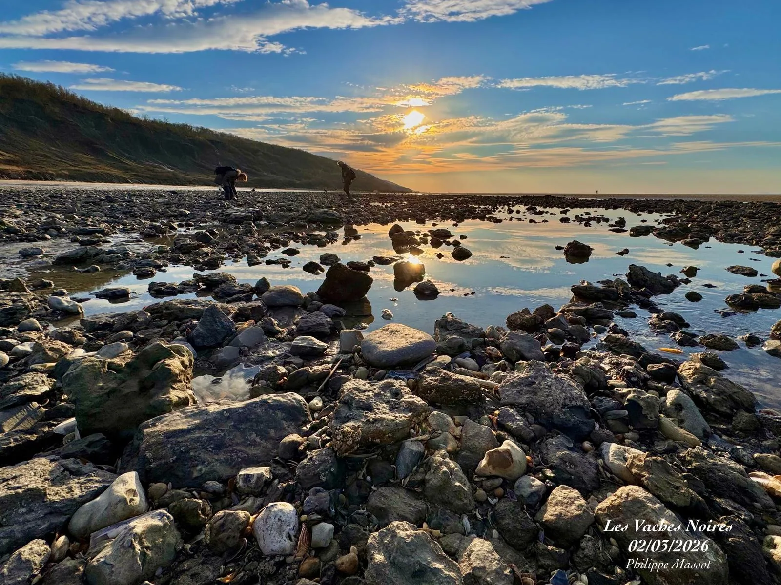 sortie aux falaises des Vaches Noires à Villers-sur-Mer