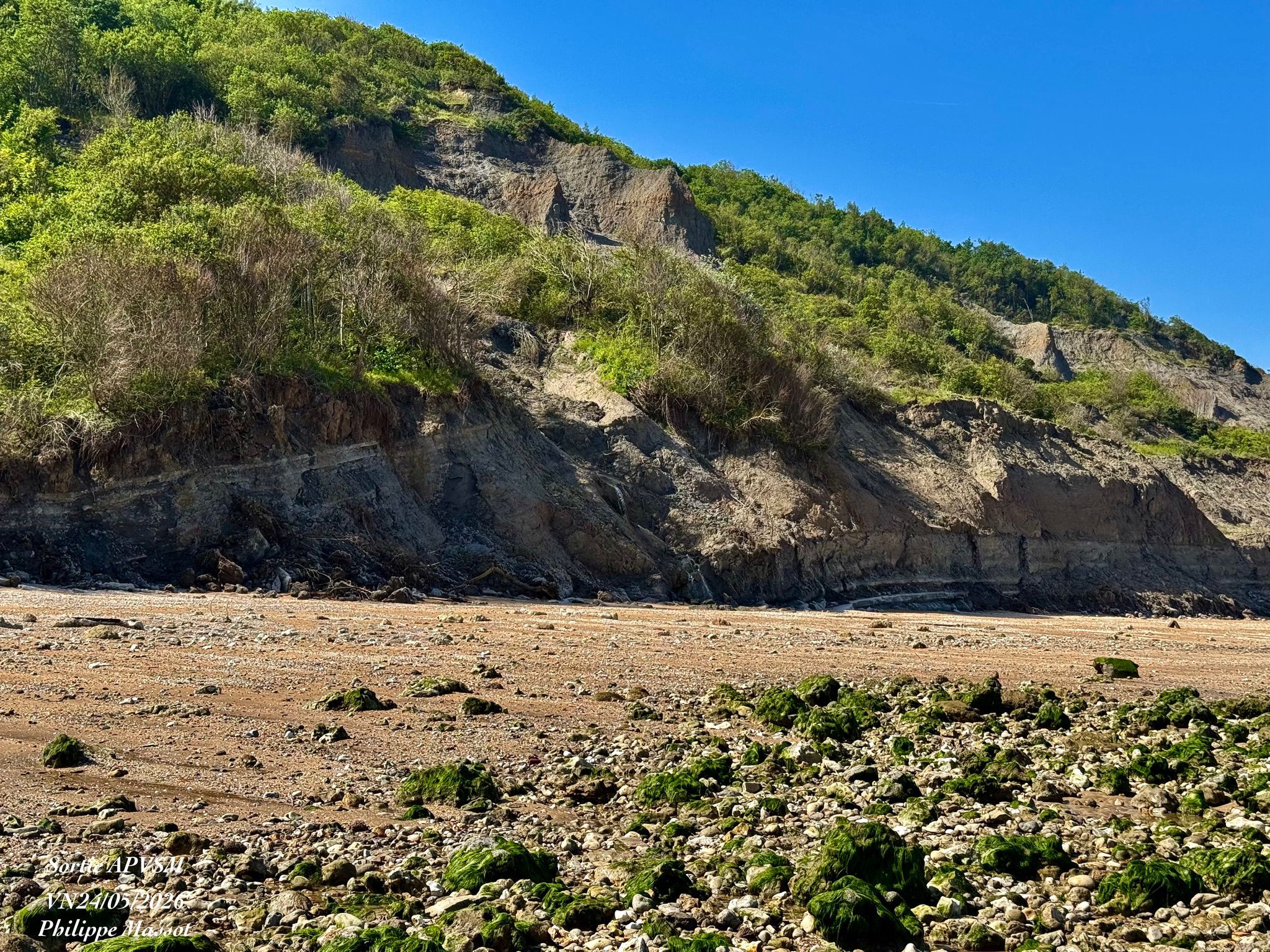Sortie aux falaises des Vaches Noires
